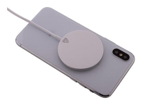 RaluMag magnetic wireless charger Silver