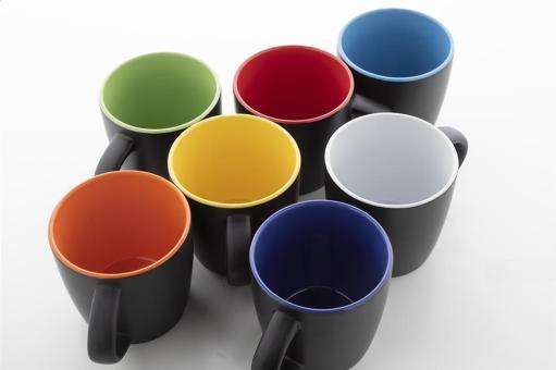 Matara Nera mug Blue/black pusher