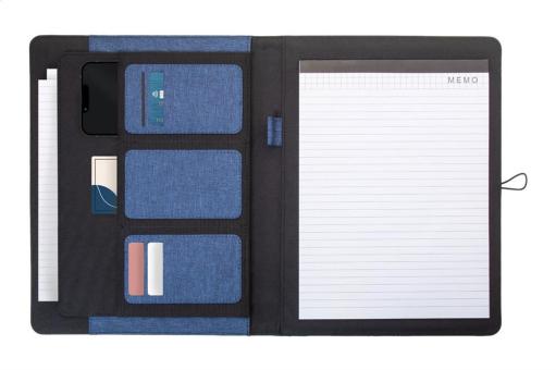 Shepherd A4 RPET document folder Aztec blue