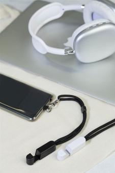 CuffStand RPET mobile holder wristband Black