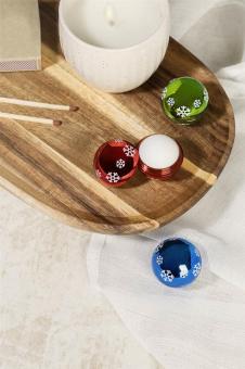 Lapplox Christmas lip balm Aztec blue