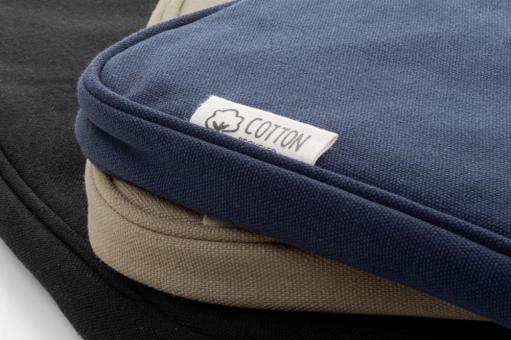 Rebyss Comp recycled canvas laptop bag Fawn