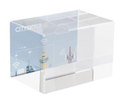 Macon Glas-Quader Transparent