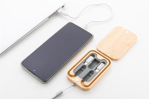 Cabsly USB charger cable set Nature