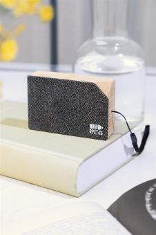 SolBeat Kabelloser Solarlautsprecher, natur Natur,schwarz