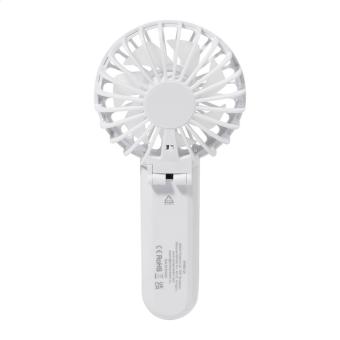 Chilly RABS Wiederaufladbarer Handventilator Weiß