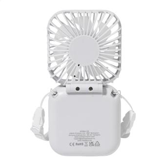 Aerofold RABS Wiederaufladbarer Handventilator Weiß