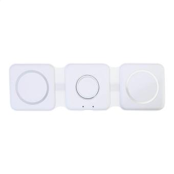 FolCharge 3in1 Wireless-Charger aus RABS Weiß
