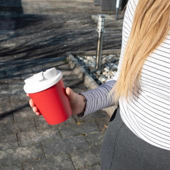 Kaffeebecher "Premium Deluxe" small Amerika rot