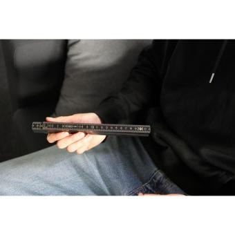 Ruler "Craft" 2 m, colour Black