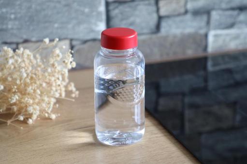 Trinkflasche Carve "Refresh", 500 ml Transparent blau