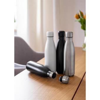 Vakuum Flasche "Colare" 0,5 l Schwarz/schwarz