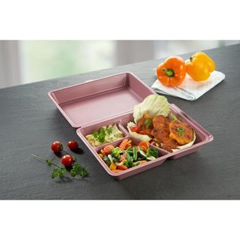 Menübox "ToGo" XL, 3-geteilt Braun