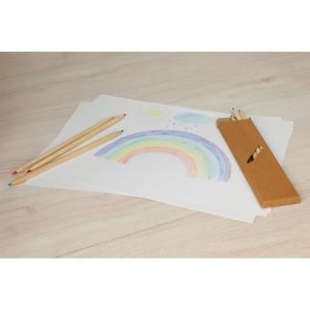 "Duo" colouring pencils, set of 6 Nature