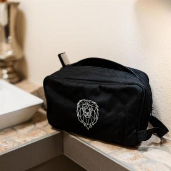 Wash Bag "Travel" Black