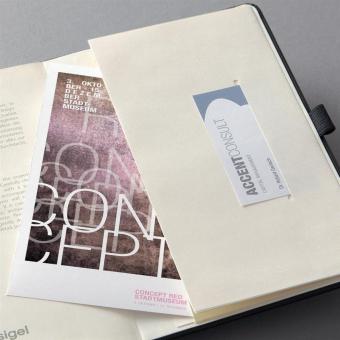 Sigel Notizbuch "Conceptum", A5 Schwarz