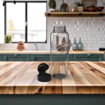 Drinking bottle Carve "Junior" 700 ml Transparent