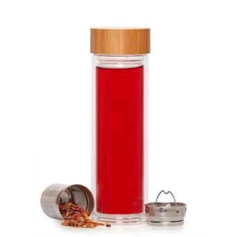 Glasflasche "Tea" 0,40 l Transparent