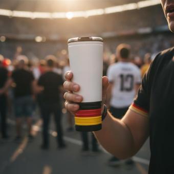 Trumpet cup ‘Germany’ White