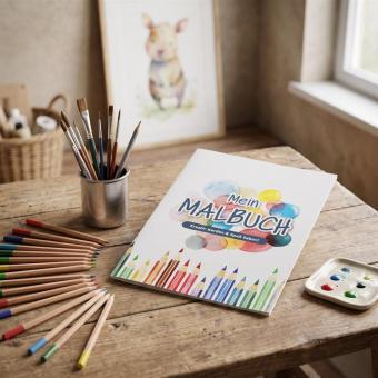 Kindermalbuch,DIN A6 Mehrfarbig