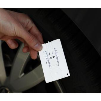 Tyre tread measuring device "Card" White