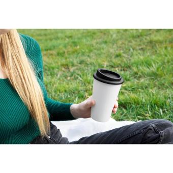 Kaffeebecher "Premium" Weiß
