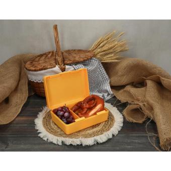 Lunch box "Dinner Box Plus" Milky transparent