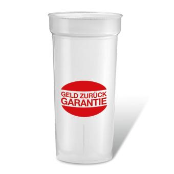 Drinking cup "Deposit" 0.5 l Milky transparent