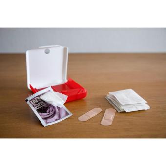 Travelbox "First Aid", weiß Weiß, Cliphals klar