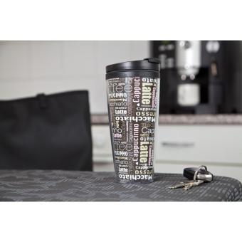 Insulated mug "Coffee To Go" American red