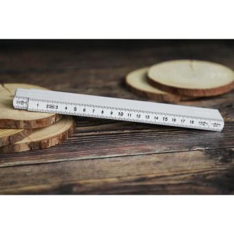 Folding ruler "Dimension" 2 m White