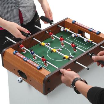 Tischkicker "Mini Soccer" Braun