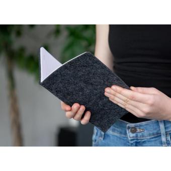 Notizbuch "Filz" Grau