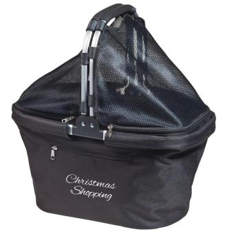 Shopping basket "Chapeau" Black