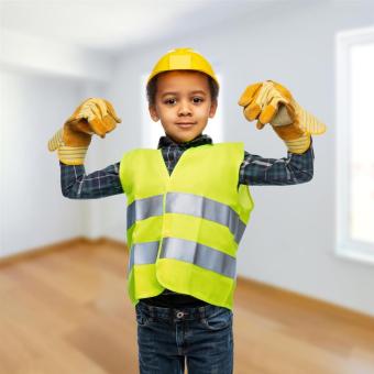 Warnweste "Kids" Neon/orange