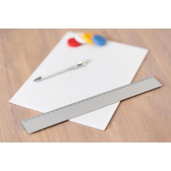 Ruler "Metall" Silver