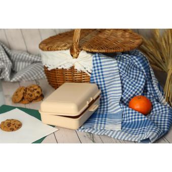 Vorratsdose "SchoolBox" groß aus anteilig biob. Kunststoff Schieferblau