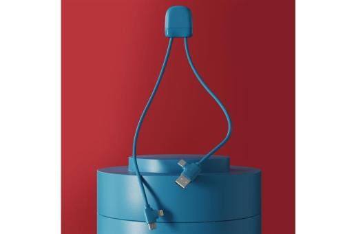 Xoopar Ice-C Charging cable Blau
