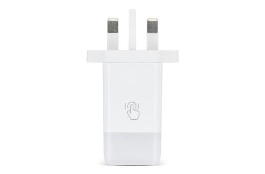 Xoopar ICE-G 65W GaN Power Adapter with UK Plug White