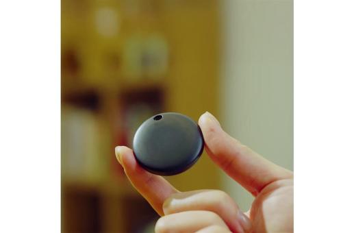 Aqiila Tagbird Waterproof Tracker with Keyring Black