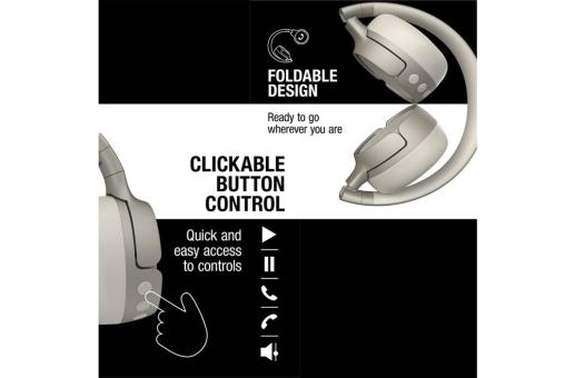 3HP1100 I Fresh 'n Rebel Code Fuse-Wireless on-ear headphone Beige