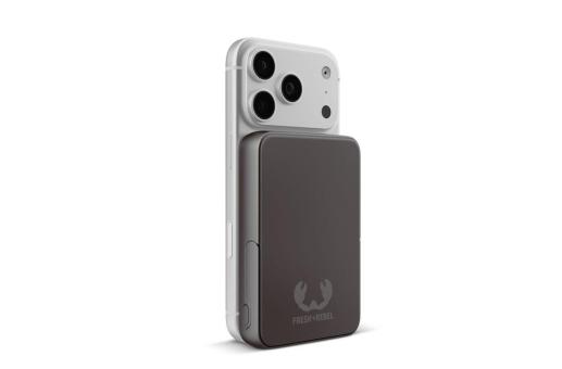 Fresh 'n Rebel Wireless Powerbank 10000mAh Compatible with MagSafe Dark grey