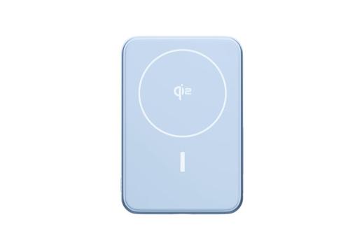 Fresh 'n Rebel Wireless Powerbank 10000mAh Compatible with MagSafe Light blue