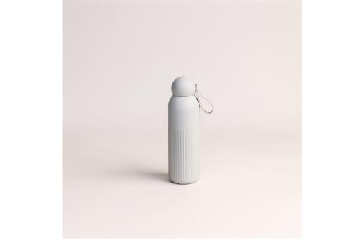 InSideOut Sagaform Tekla Stahlisolierflasche (recycelt) 500 ml Beige