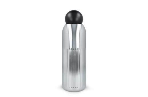 Sagaform Tekla steel bottle chrome (recycled) 500 ml Chrom