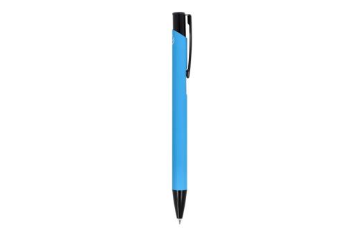 Alicante soft touch R-AL black ink Blue/black pusher
