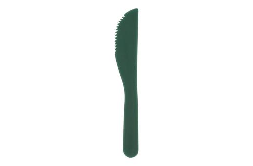 Cutlery set PP Dark green