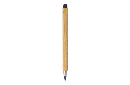 Sustainable long-life pencil &amp; ruler bamboo Nature