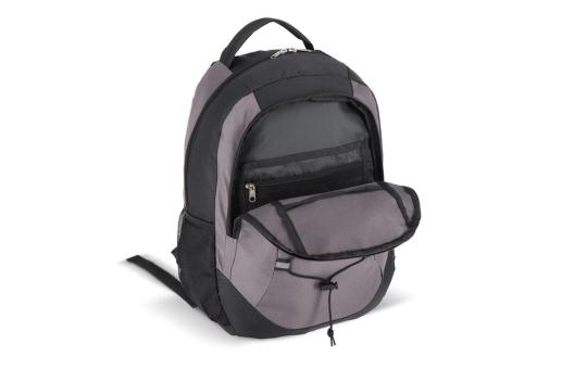 Backpack with drawcord detail R-PET 25L Convoy grey