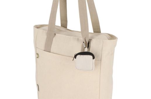 Nylon Earphones Pouch 6.5 x 6 cm Fawn